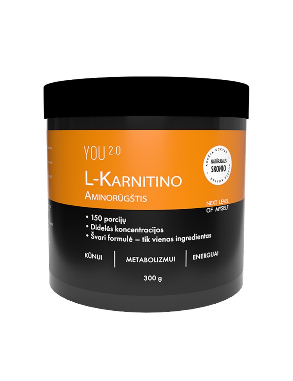 YOU 2.0 aminorūgštis L-KARNITINAS, 300 g